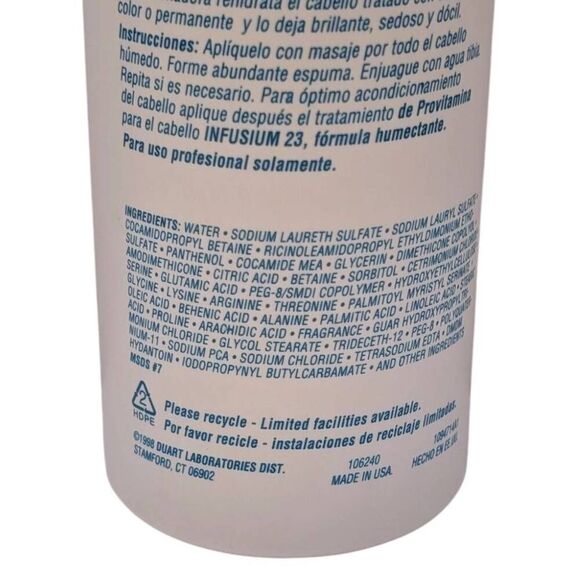 Professional Infusium 23 Pro-Vitamin Shampoo 20 fl oz for Colored, Permed Hair - Picture 5 of 5